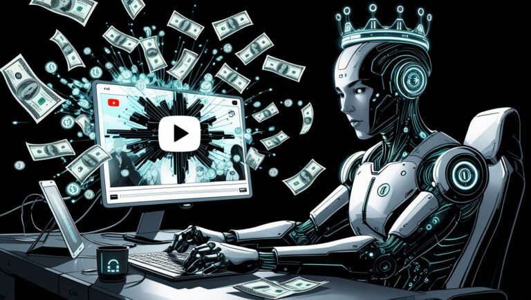 YouTube Make Money With AI: Earn $500 Daily (AI Secrets 2025!)