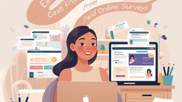 Paid Online Surveys: Earn Easy Cash From Home Today! 2025