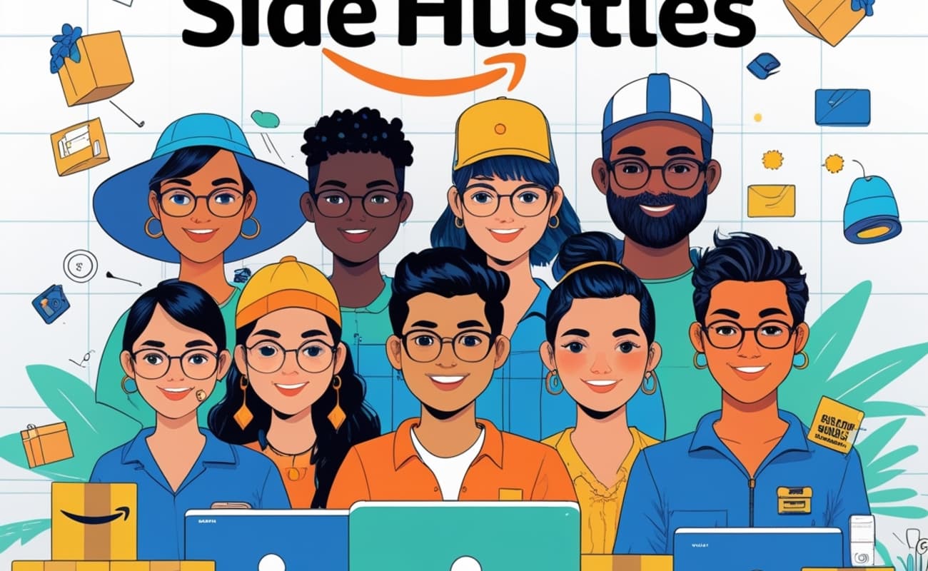 10 side hustle ideas on Amazon to Earn Money Fast 2025