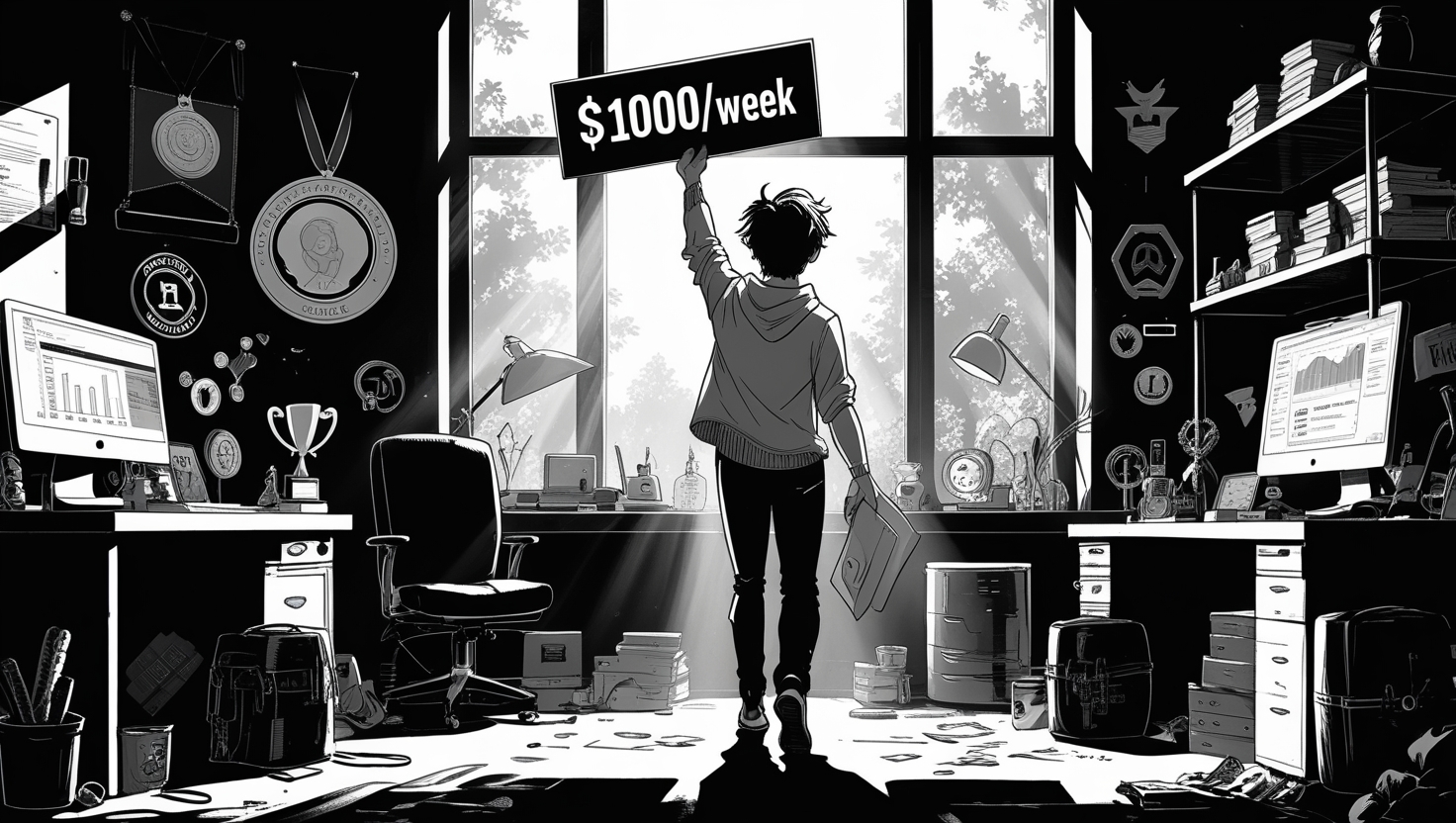 Make $1000 Weekly with Fiverr Freelancing Secrets!