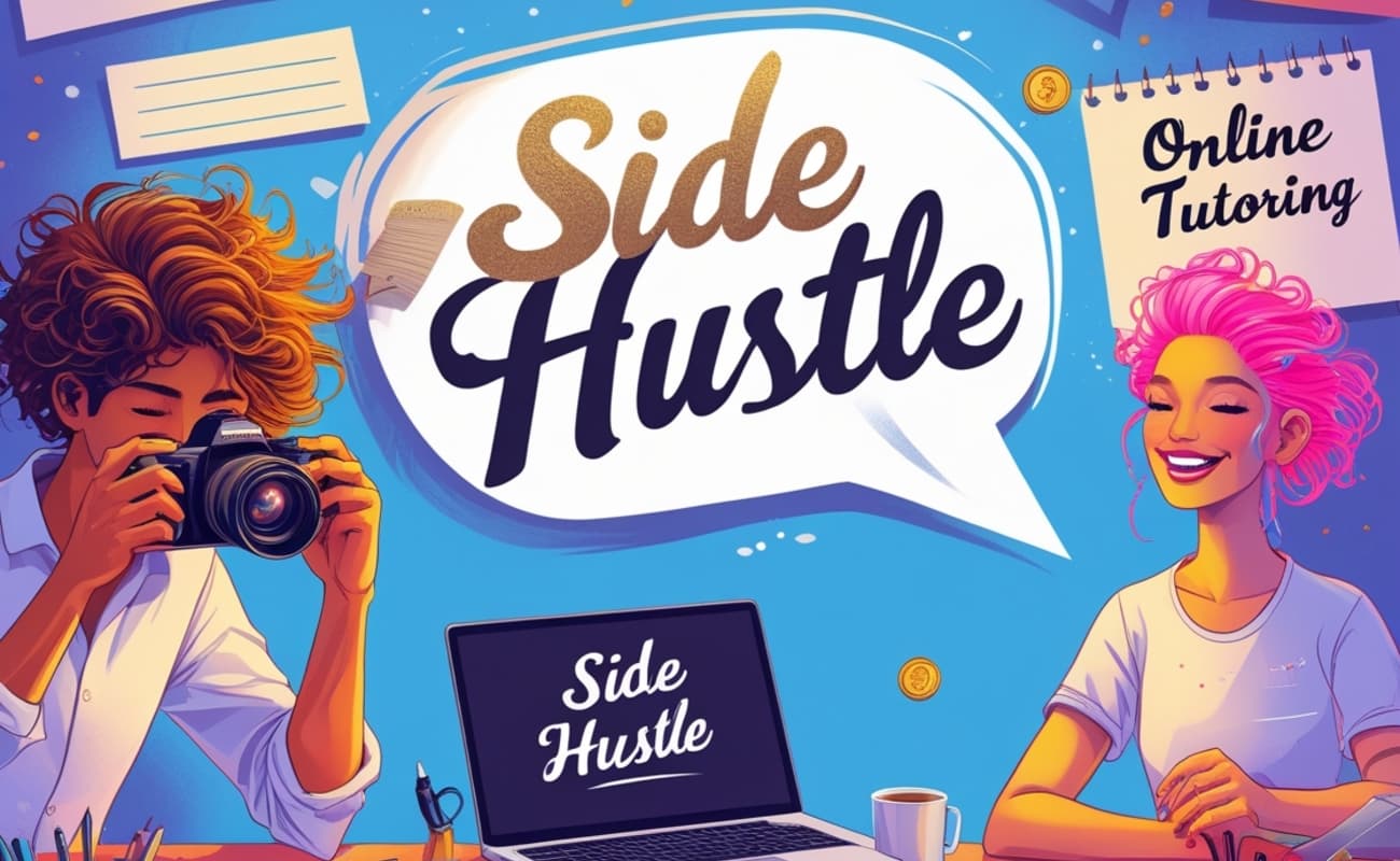 10 side hustle ideas in art to Make Money & Boost Creativity