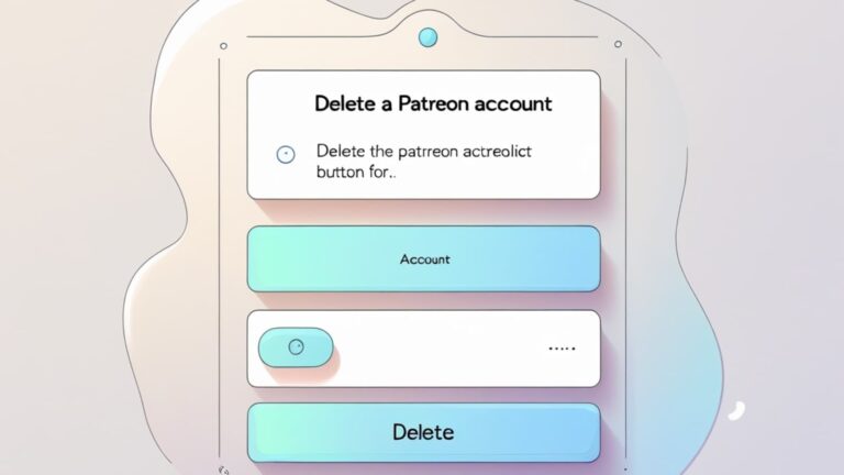 How to Delete Patreon Account Forever (Easy & Quick Guide)